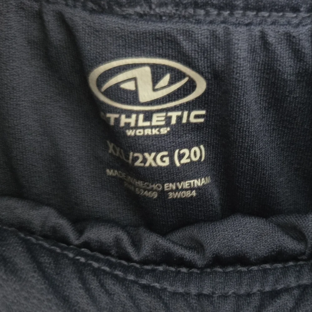 NWT Athletic Works Dark Blue Sports Shorts Size XXL